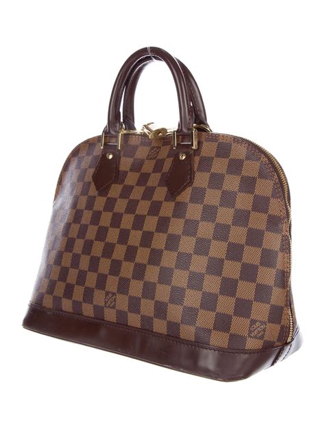 alma pm Damier Ebene handbags